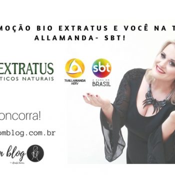 PROMOÇÃO BIO EXTRATUS E VOCÊ NO SBT! (1)