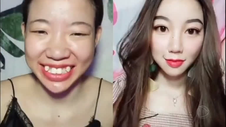 Antes E Depois Truques De Maquiagem Deixam Asiáticas Irreconhecíveis Tpm Blog